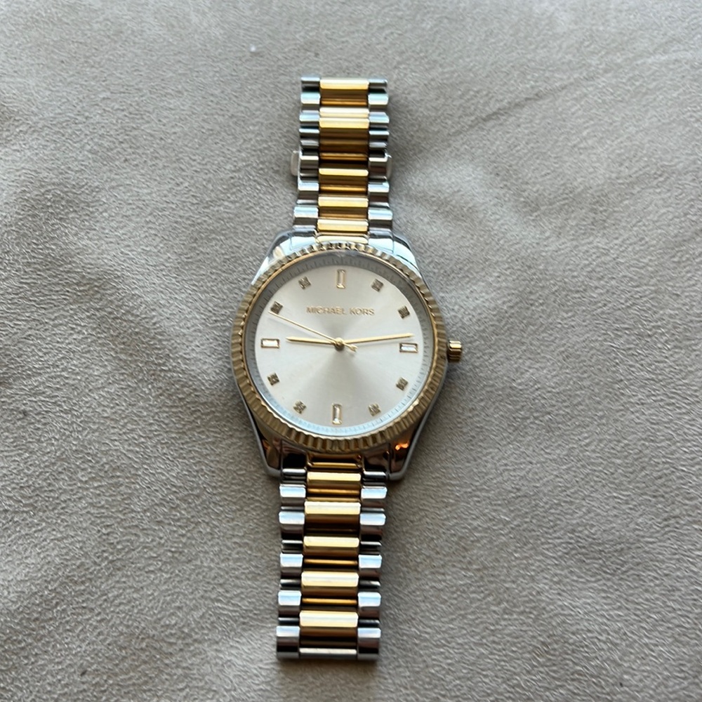 Michael Kors Gold and Silver Women's Watch